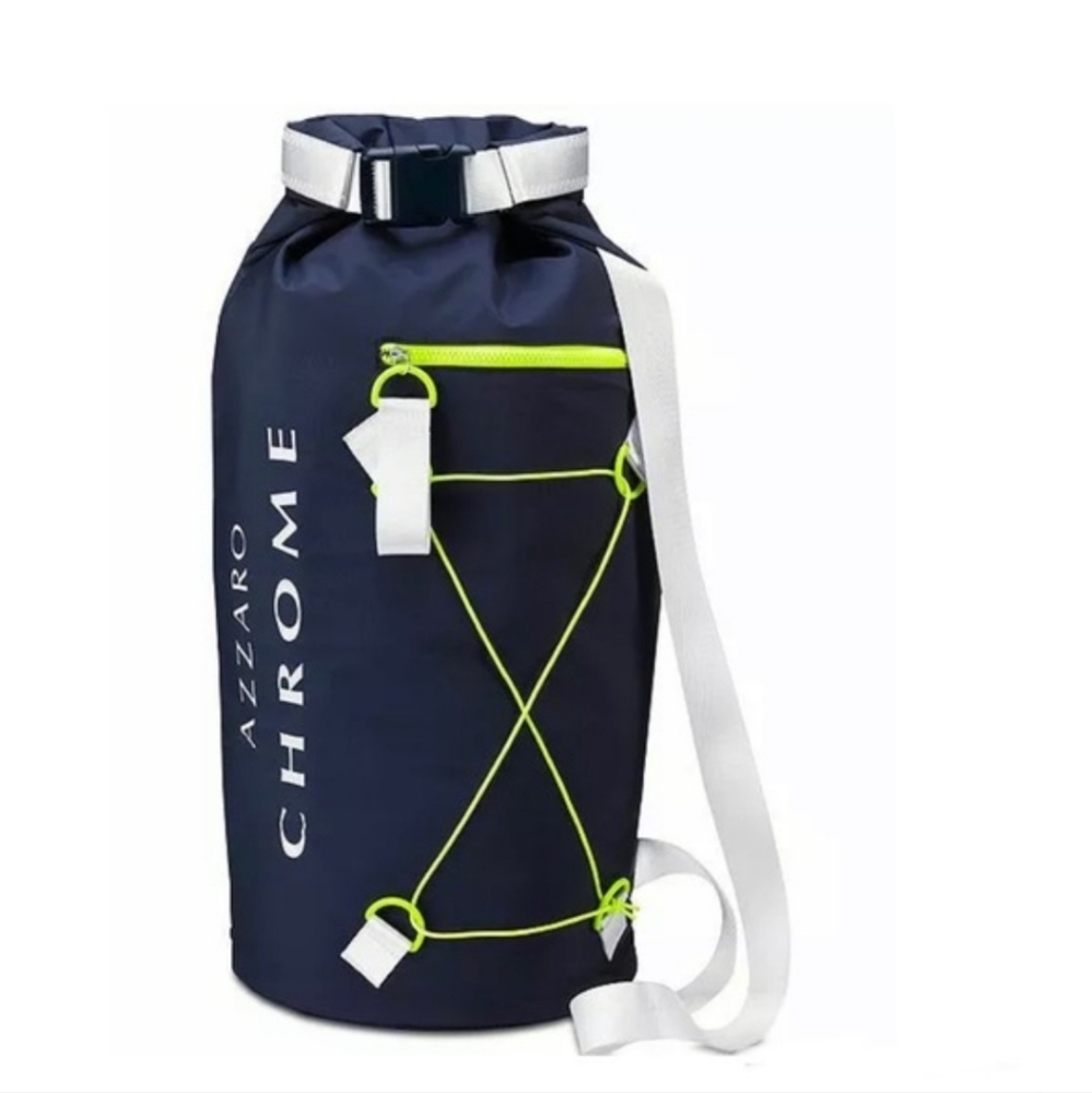 Azzaro Chrome Navy Duffel Bag